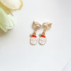 Fashion Bell Elk Alloy Christmas Girl's Ear Clips 1 Pair