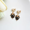 Fashion Bell Elk Alloy Christmas Girl's Ear Clips 1 Pair