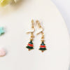 Fashion Bell Elk Alloy Christmas Girl's Ear Clips 1 Pair