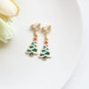 Fashion Bell Elk Alloy Christmas Girl's Ear Clips 1 Pair