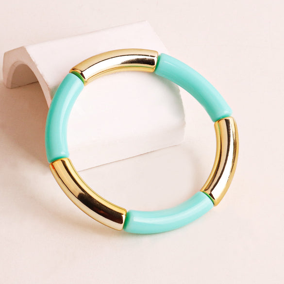 Fashion Round Arylic Women's Bangle 1 Piece