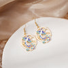 1 Pair Fashion Fruit Cat Mushroom Enamel Alloy Drop Earrings