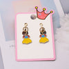 Cartoon Style Rainbow Unicorn Alloy Girl's Ear Clips 1 Pair