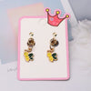 Cartoon Style Rainbow Unicorn Alloy Girl's Ear Clips 1 Pair