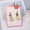 Cartoon Style Rainbow Unicorn Alloy Girl's Ear Clips 1 Pair