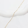 Simple Style Solid Color Titanium Steel Inlaid Gold Necklace