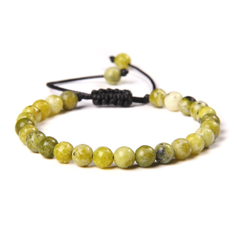 Fashion Crack Natural Stone Crystal Beaded Bracelets