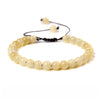 Fashion Crack Natural Stone Crystal Beaded Bracelets