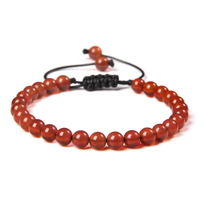 Fashion Crack Natural Stone Crystal Beaded Bracelets