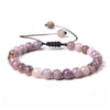 Fashion Crack Natural Stone Crystal Beaded Bracelets