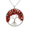 Fashion Tree Natural Stone Plating Pendant Necklace 1 Piece