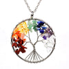 Fashion Tree Natural Stone Plating Pendant Necklace 1 Piece