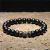 Simple Style Geometric Natural Stone Beaded Bracelets 1 Piece