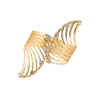 Fashion Wings Metal Plating Women'S Bangle 1 Piece