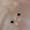 Fashion Geometric Alloy Inlay Rhinestones Women's Drop Earrings 1 Pair