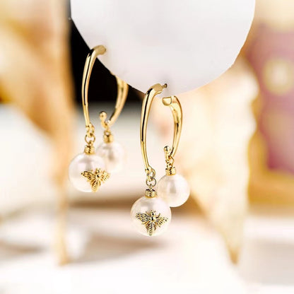 Fashion Geometric Alloy Inlay Rhinestones Women's Drop Earrings 1 Pair