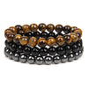 Fashion Marble Crystal Beaded Bracelets