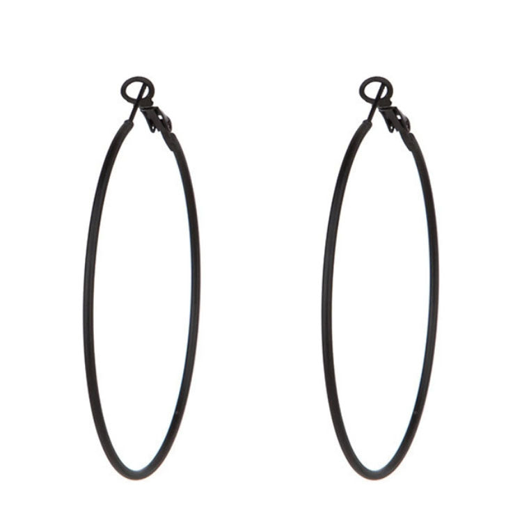 Fashion Circle Metal Plating Women's Earrings 1 Pair