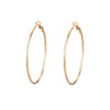 Fashion Circle Metal Plating Women's Earrings 1 Pair