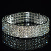 Luxurious Circle Alloy Plating Rhinestones Bracelets