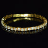 Luxurious Circle Alloy Plating Rhinestones Bracelets