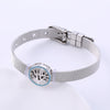 Fashion Tree Stainless Steel Inlay Zircon Bangle 1 Piece