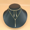 Fashion Water Droplets Alloy Inlay Rhinestones Women's Bracelets Earrings Necklace