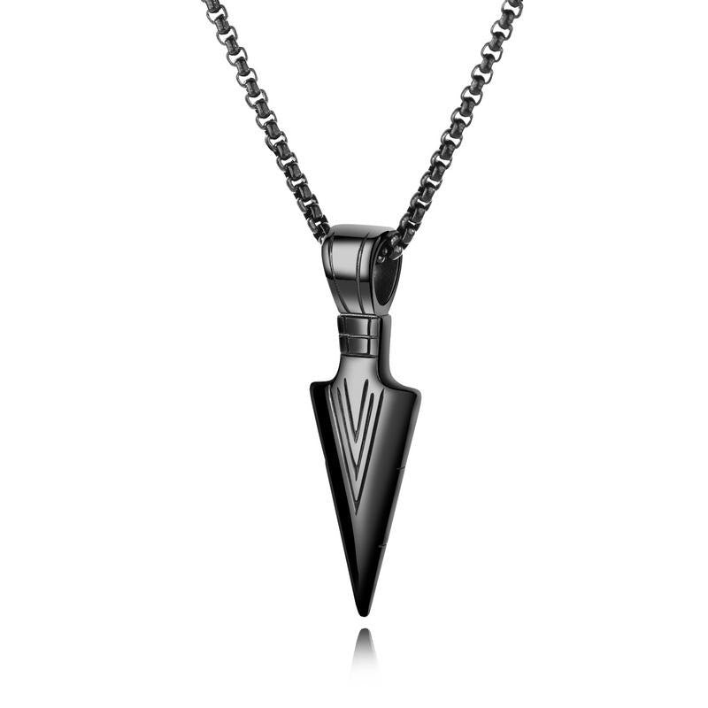 Retro Geometric Alloy Plating Necklace