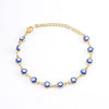 Fashion Devil's Eye Titanium Steel Enamel Bracelets 1 Piece
