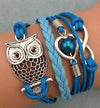 Fashion Animal Letter Heart Shape Alloy Plating Hollow Out Unisex Bracelets 1 Piece