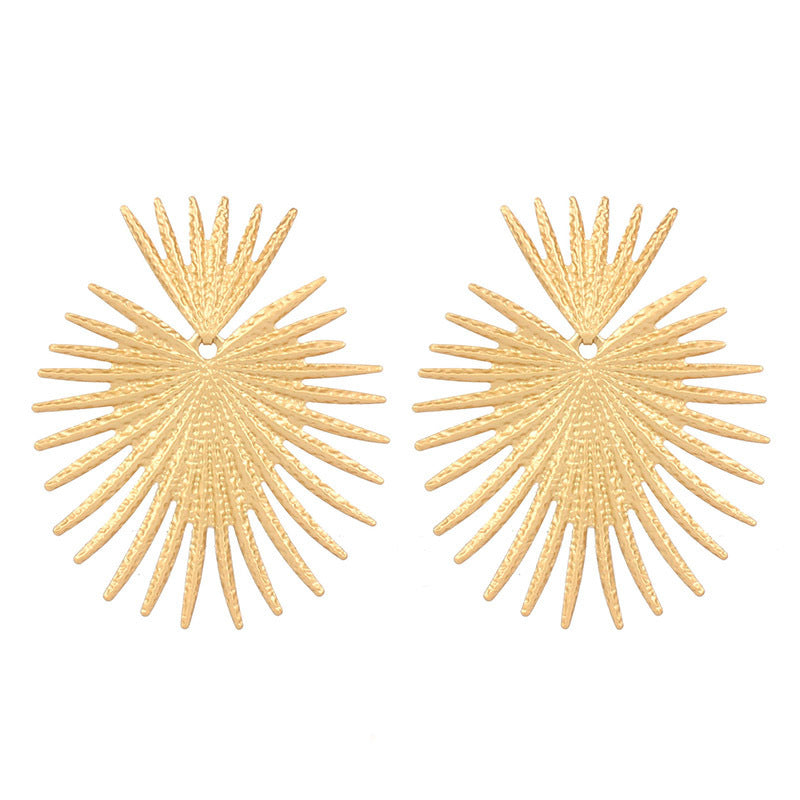 Fashion Geometric Alloy Plating Women's Earrings