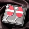 1 Pair Fashion Christmas Tree Santa Claus Snowman Arylic Christmas Women's Drop Earrings