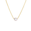 Simple Style Geometric Stainless Steel Plating Artificial Pearls Necklace
