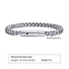 Simple Style Solid Color Stainless Steel Bracelets