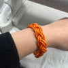 Simple Style Twist Pvc Unisex Bracelets 1 Piece