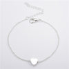 Fashion Heart Shape Alloy Titanium Steel Plating Rhinestones Artificial Pearls Women'S Bracelets