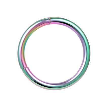 Retro Circle Titanium Steel Nose Ring 1 Piece