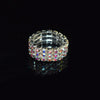 Luxurious Circle Alloy Plating Rhinestones Bracelets