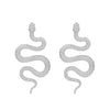 Retro Exaggerated Three-dimensional Snake Earrings Fashion Alloy Earrings