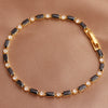 Retro Geometric Copper Bracelets Necklace In Bulk