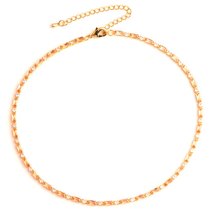 Retro Geometric Copper Bracelets Necklace In Bulk