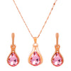 Fashion Water Droplets Alloy Inlay Rhinestones Women's Jewelry Set