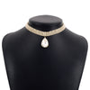 1 Piece Fashion Water Droplets Claw Chain Inlay Rhinestones Women's Pendant Necklace