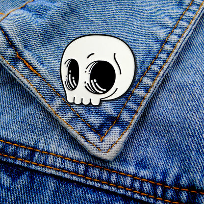 Cartoon Style Cartoon Character Skull Alloy Enamel Unisex Brooches