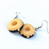 1 Pair Cute Geometric Donuts Resin Women's Earrings