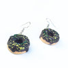 1 Pair Cute Geometric Donuts Resin Women's Earrings