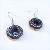 1 Pair Cute Geometric Donuts Resin Women's Earrings