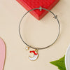 Cute Christmas Tree Santa Claus Alloy Women's Bracelets 1 Piece