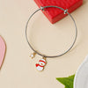 Cute Christmas Tree Santa Claus Alloy Women's Bracelets 1 Piece