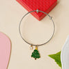 Cute Christmas Tree Santa Claus Alloy Women's Bracelets 1 Piece